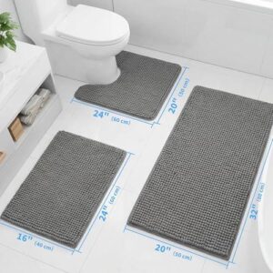 Cupic Cupid Chenille Bathroom Rugs Sets 2 Piece 50%OFF