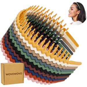 WOVOWOVO 带牙齿塑料发带，10件装  -40%