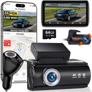 Faninso 行车记录仪 2160P 夜视 4K 64GB -50%