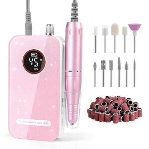 45000转(11钻头/50砂带)静音电动美甲套装 62%OFF