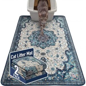 Hompet 猫砂垫 2 件装 36x60 大型可机洗猫用诱捕垫 -15%