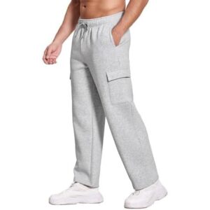 男士抓绒工装卫裤 (宽松直筒 / 多口袋) 50%OFF