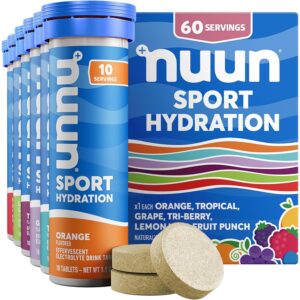 Nuun Sport 电解质片 6 包(共 60 份) -48%