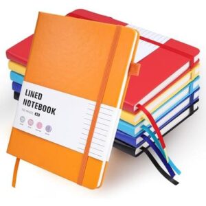 6本A5横线硬壳笔记本49%OFF