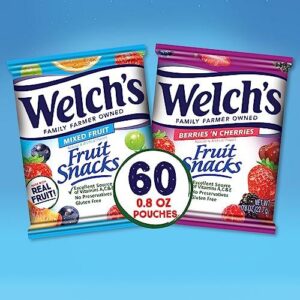 Welch's/60包混合果味零食包 55%OFF