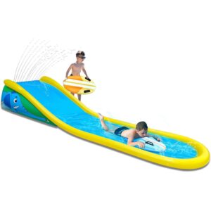 Inflatable 带儿童洒水器的充气水滑梯58%