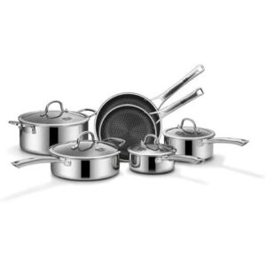 10件套不锈钢不粘锅具组合 48%OFF