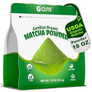 18盎司有机抹茶粉(有机认证/非转基因/无麸质/素食) 55%OFF