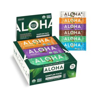 ALOHA 有机植物蛋白棒 -57%