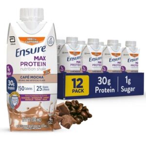 Ensure Max 高蛋白奶昔（12瓶/摩卡味） 60%OFF