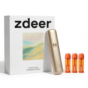 ZDEER 电冷呼气喷雾金色  50%OFF